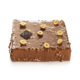 Square cake hazelnut