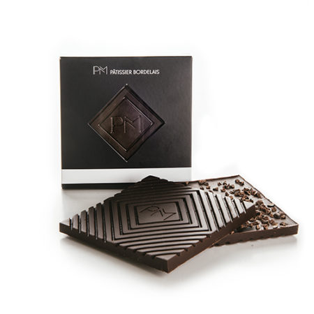 Tablettes Noires Venezuela 70% + éclats de grué de cacao