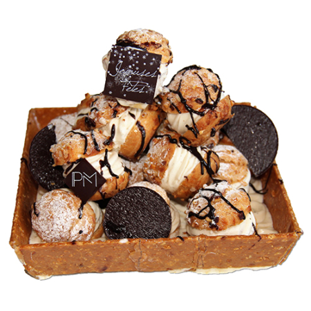 assiette de profiteroles