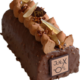 Bûche caramel vanille